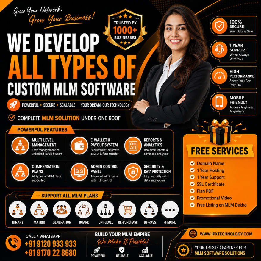 Custom MLM Software Development For Every Business Model Custom MLM Software Development For Every Business Model