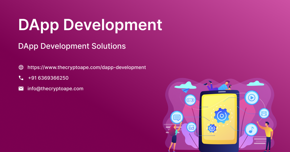 DApp Development Company Delivering End-to-End Blockchain Solutions DApp Development Company Delivering End-to-End Blockchain Solutions