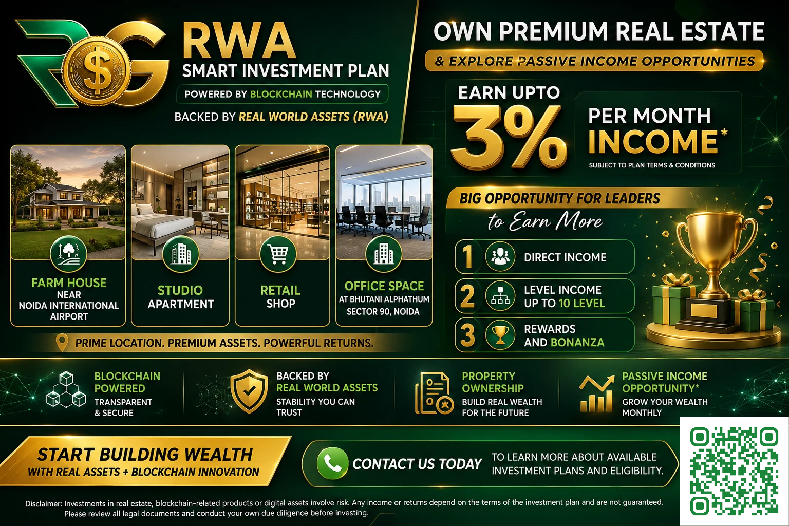 Farm House/ Studio Apartment/ Retail Shop In Noida Get 3% PM Income. Big Opportunity For Leaders # 8 Farm House/ Studio Apartment/ Retail Shop In Noida Get 3% PM Income. Big Opportunity For Leaders # 8
