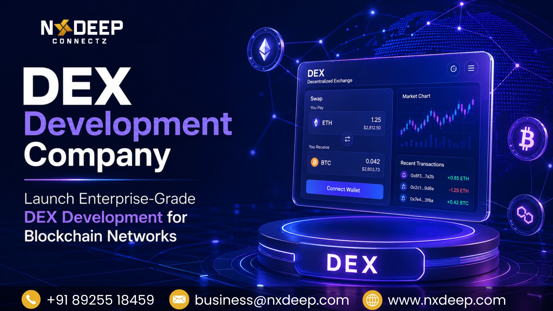 Innovative Smarter Trading Solutions With DEX Development Innovative Smarter Trading Solutions With DEX Development