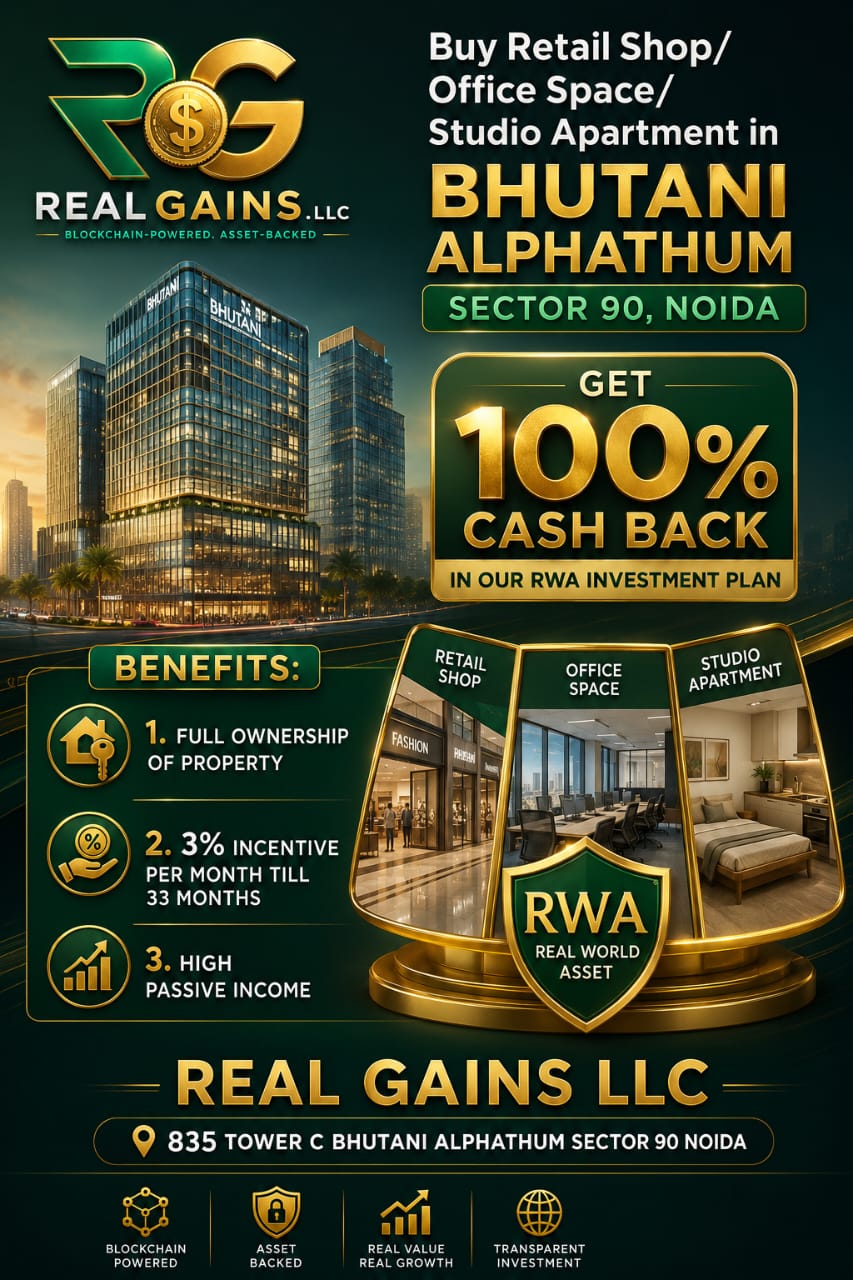 Real Gains LLC Smart Investment Plan With Property Ownership In Noida # 8796808532 Real Gains LLC Smart Investment Plan With Property Ownership In Noida # 8796808532