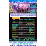  NETWORKERS Get A FREE* Biz TRIP To MALAYSIA And USA To ATTEND A CONFERENCE On GLOBAL EARNING . 